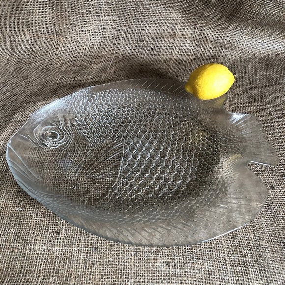 Fish-Shaped Very Large Serving Platter - Vintage - Picture 1 of 4